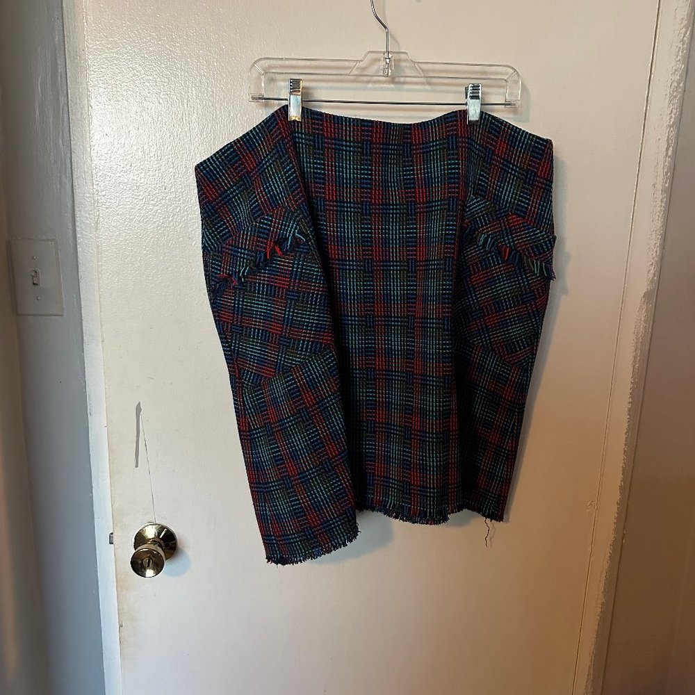 Boden Plaid Skirt with pockets